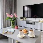 Apartment Luxury In -14- Stylish Free Parking *
