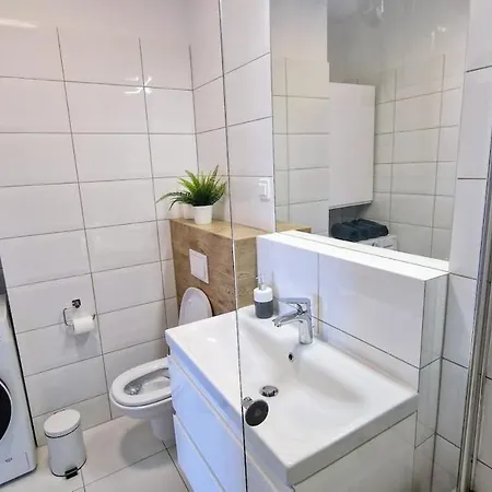 Luxury In -14- Stylish Free Parking Apartman Łódź