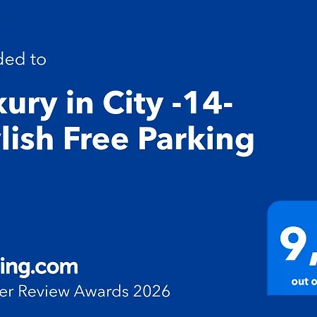 Апартаменты Luxury In -14- Stylish Free Parking