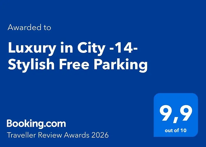 Διαμέρισμα Luxury In -14- Stylish Free Parking